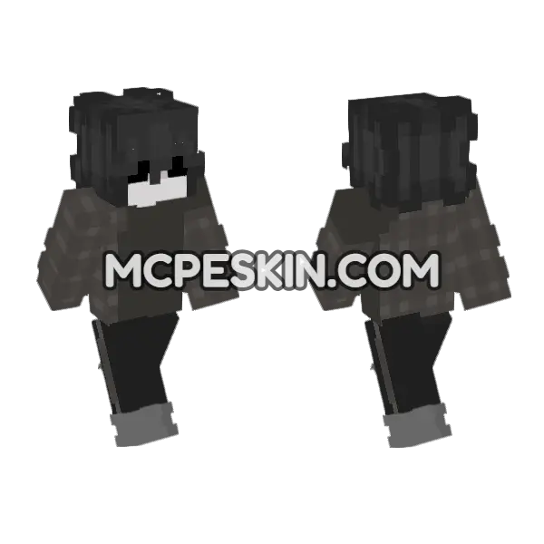 Skin23 Minecraft Bedrock skin, front and back