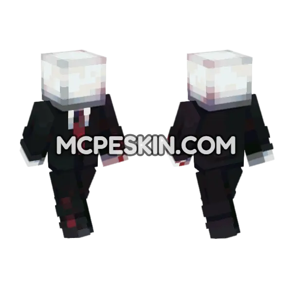 Skin25 Minecraft Bedrock skin, front and back