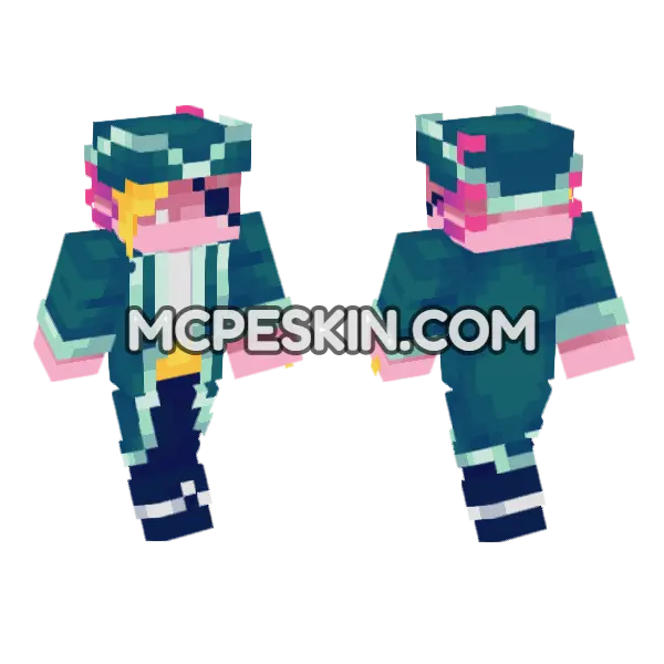 Skin26 Minecraft Bedrock skin, front and back