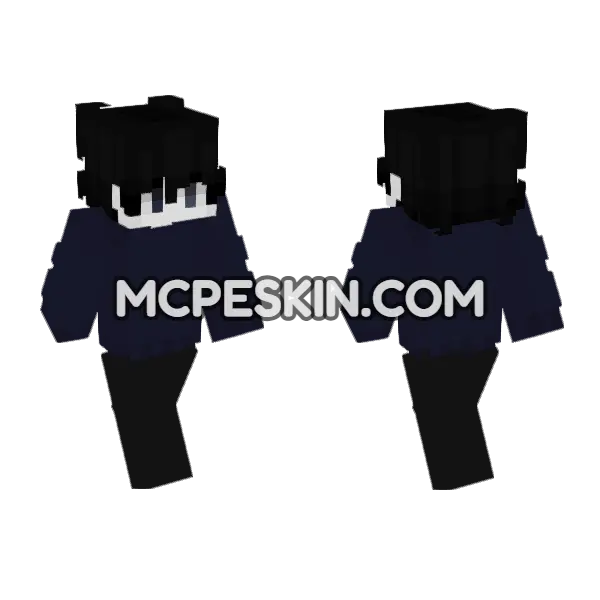 Skin30 Minecraft Bedrock skin, front and back