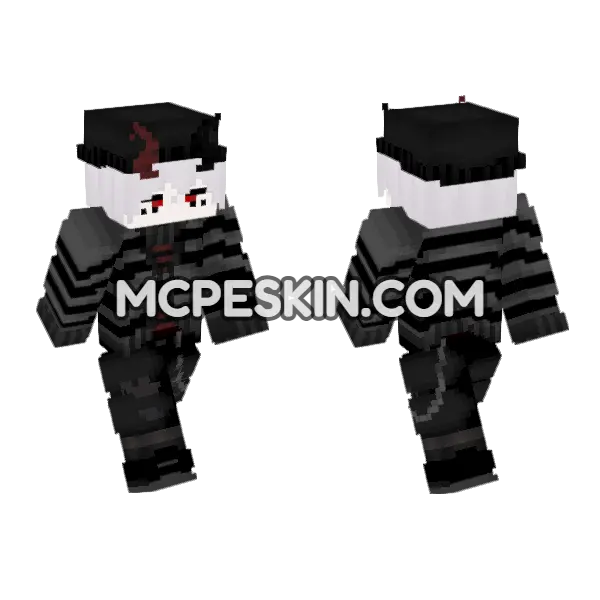 Skin6 Minecraft Bedrock skin, front and back