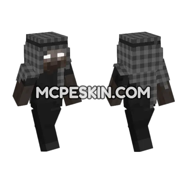 Skin6 Minecraft Bedrock skin, front and back
