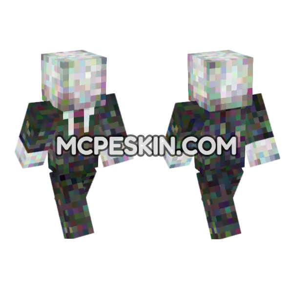 Skin7 Minecraft Bedrock skin, front and back