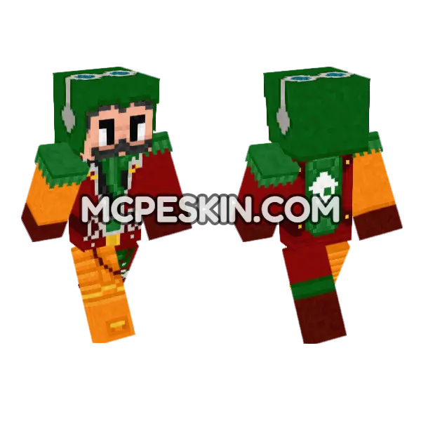 Sky Pirate Flintlocke, front and back