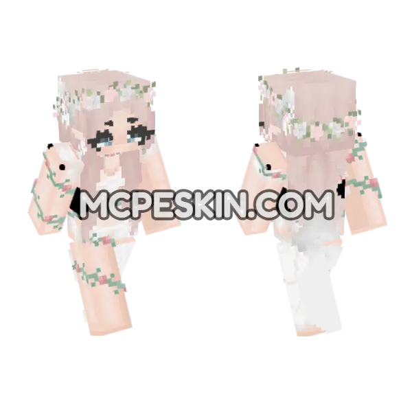 Sleeping With The Enemy Minecraft Bedrock skin, front and back
