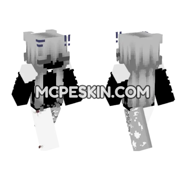 Slender Man Suit, front and back