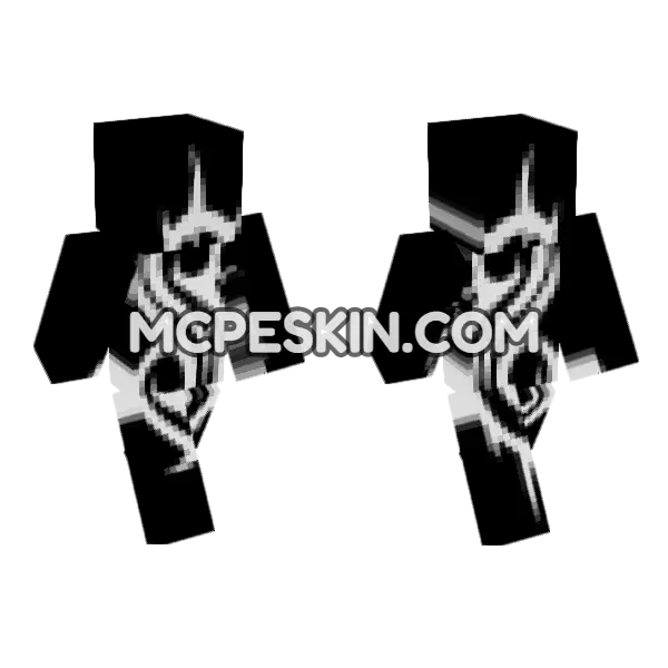Slipknot Logo Inverted, front and back