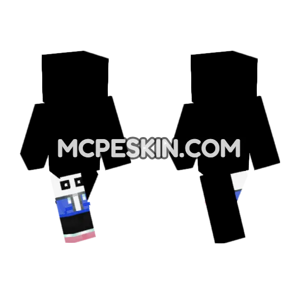 Smol Sans No Mouth, front and back