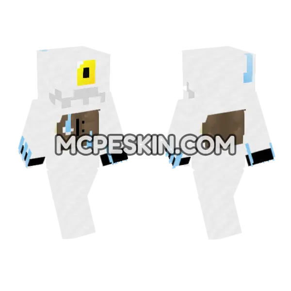 Snowman Vest, front and back