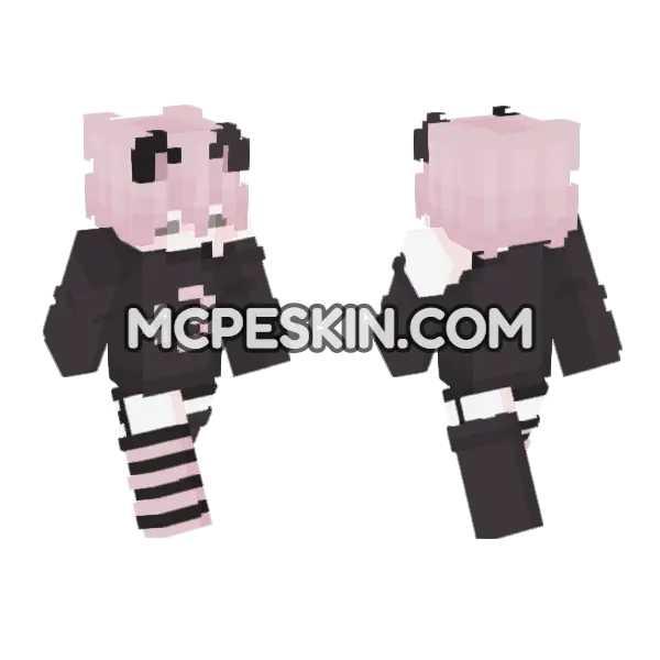 Soft Pink Aesthetic, front and back