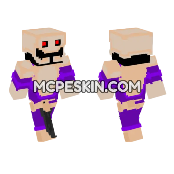Someone 4748123 Minecraft Bedrock skin, front and back