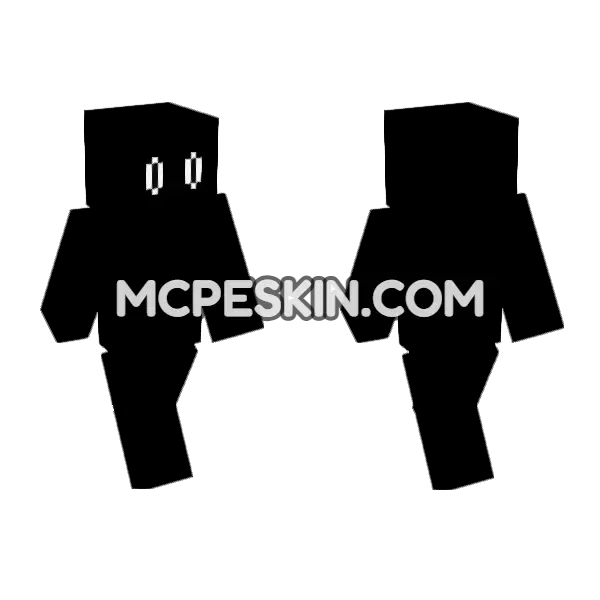 Something 6848787 Minecraft Bedrock skin, front and back