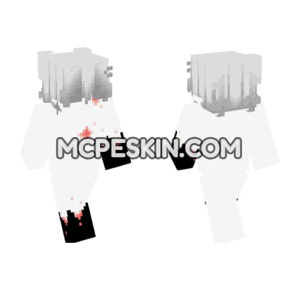 Sparkling White Mage, front and back