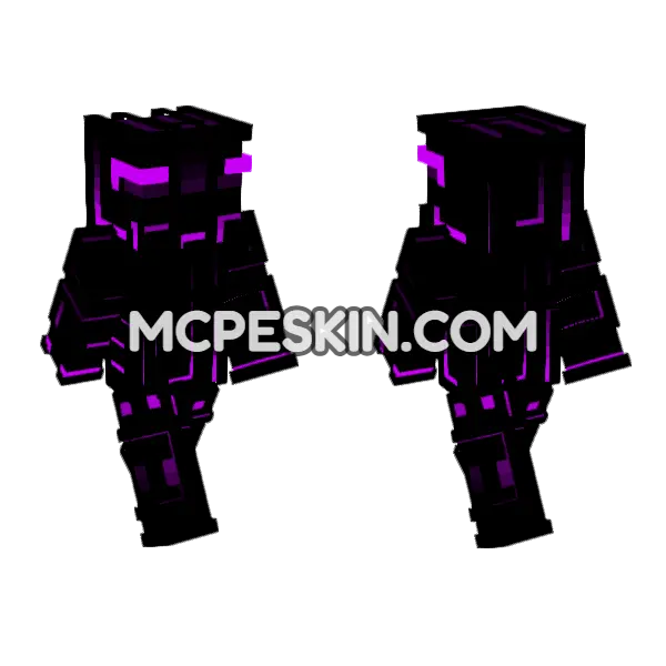 Spectra Skin Minecraft Bedrock skin, front and back