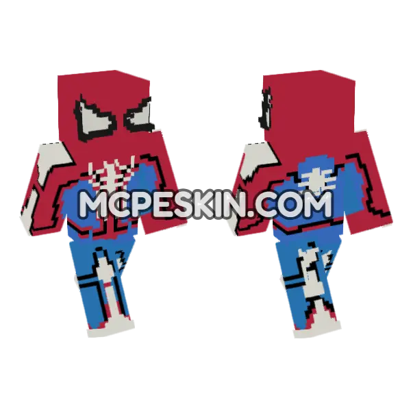 Spider-Man Sophisticate Suit HD, front and back