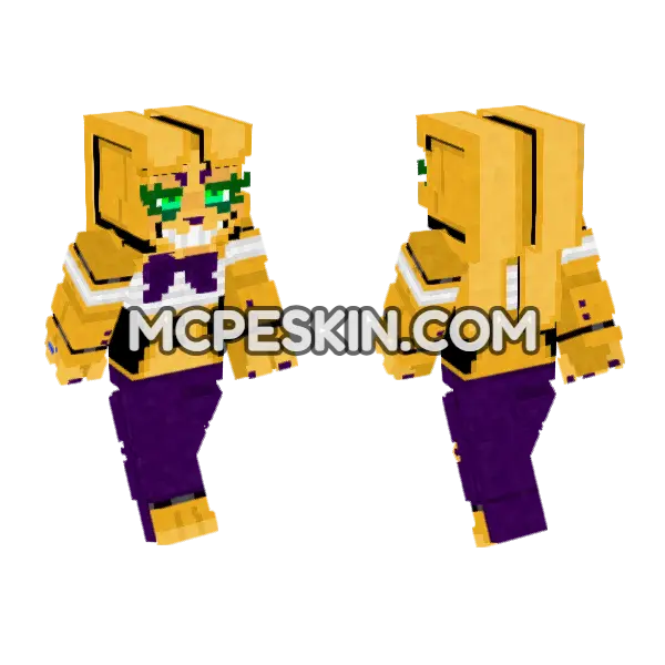 Springbonnie Diner Outfit, front and back
