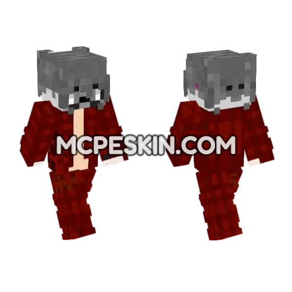 Spy Rgirl 2 Minecraft Bedrock skin, front and back