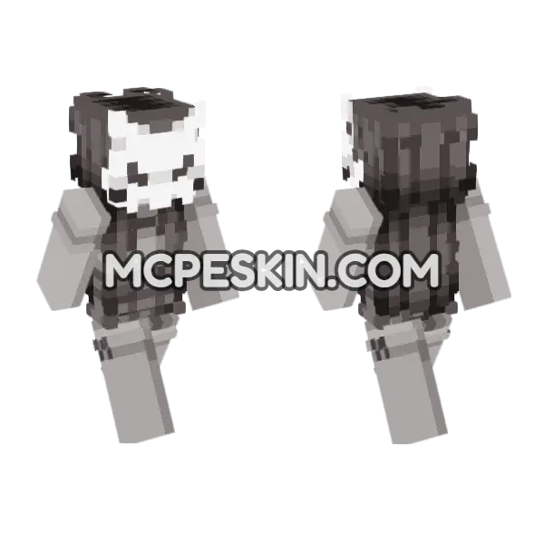 Stasis Skin Minecraft Bedrock skin, front and back