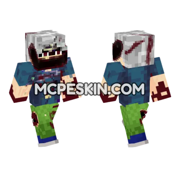 Static EXE, front and back