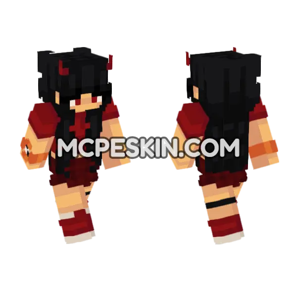 Stella Skin Minecraft Bedrock skin, front and back