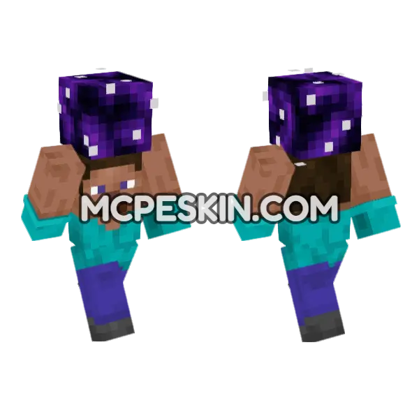 Steve Universe Skin Minecraft Bedrock skin, front and back