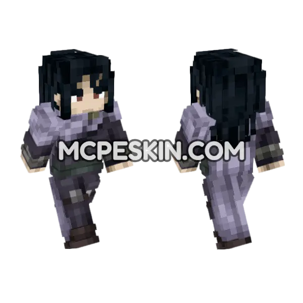 Straizo Skin Minecraft Bedrock skin, front and back