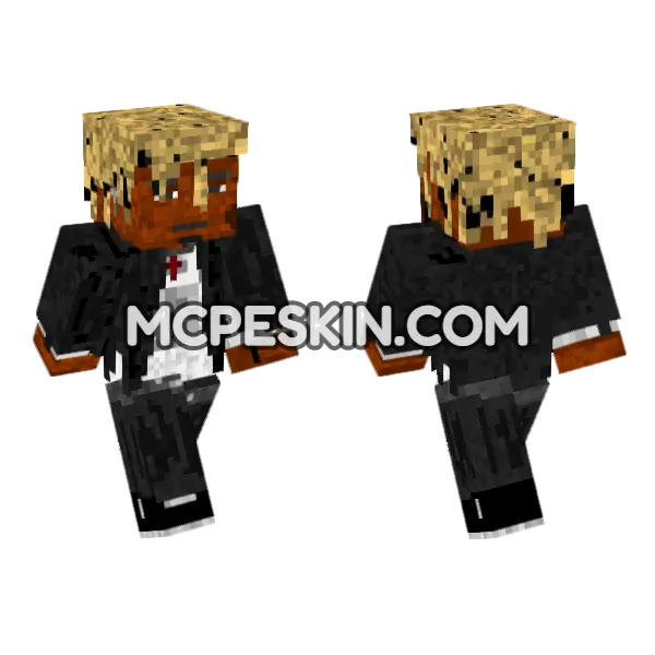 Straw Hat Farmer, front and back
