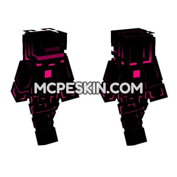 Styx Skin Minecraft Bedrock skin, front and back