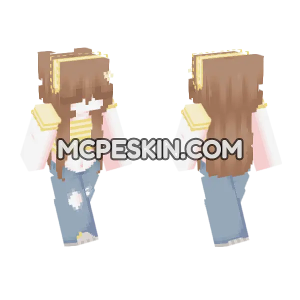 Sunshine Yellow Outfit, front and back