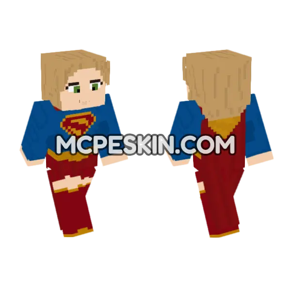 Supergirl, front and back
