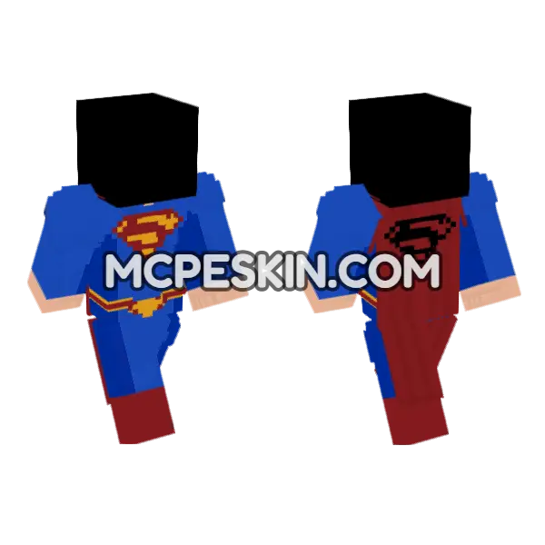 Superman Smallville Suit, front and back