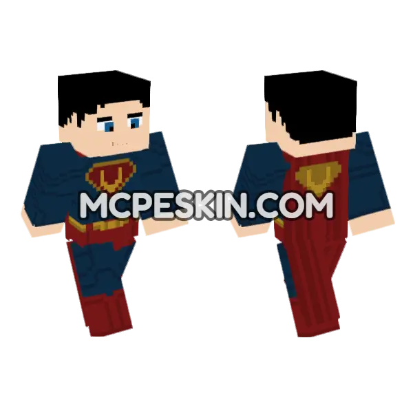 Superman Suit, front and back