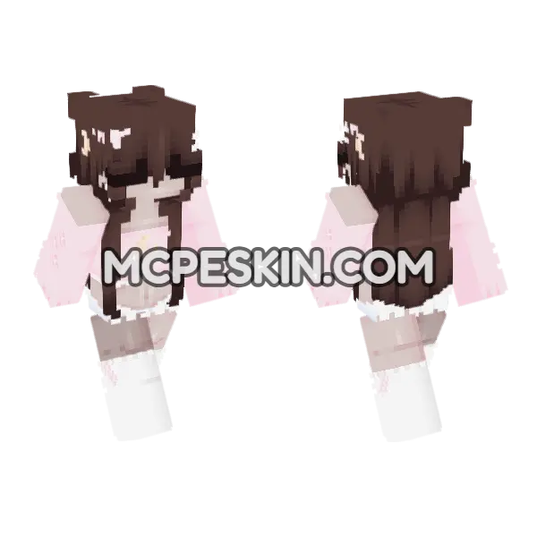 Sweetheart Dress Girl, front and back