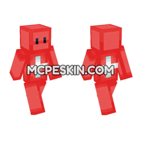 Switzerland Skin Minecraft Bedrock skin, front and back