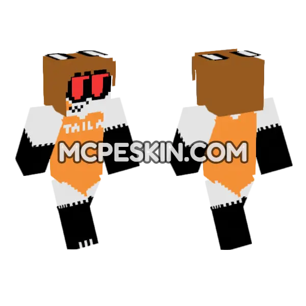 Taila Bbbbb Minecraft Bedrock skin, front and back
