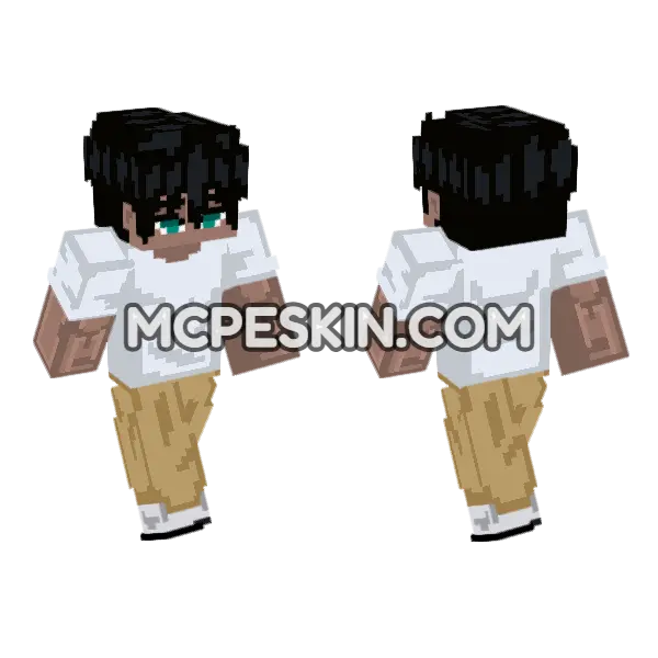 Tan Trench Coat, front and back