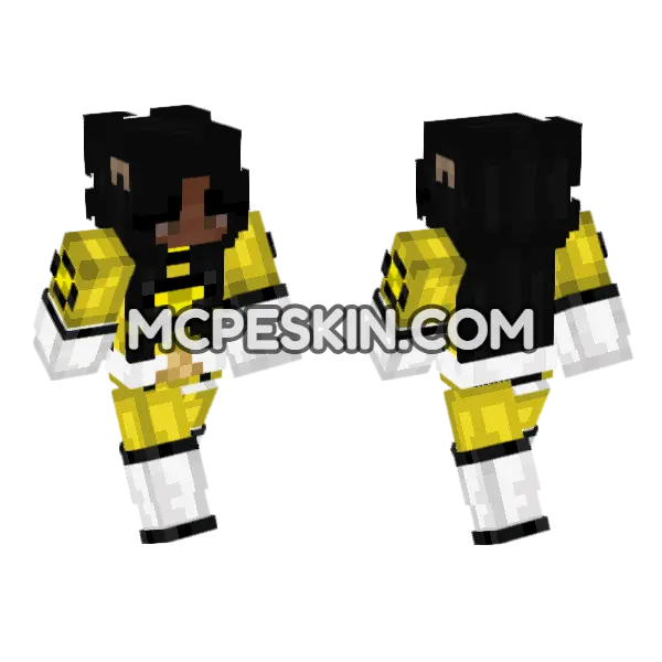 Tanya Minecraft Bedrock skin, front and back