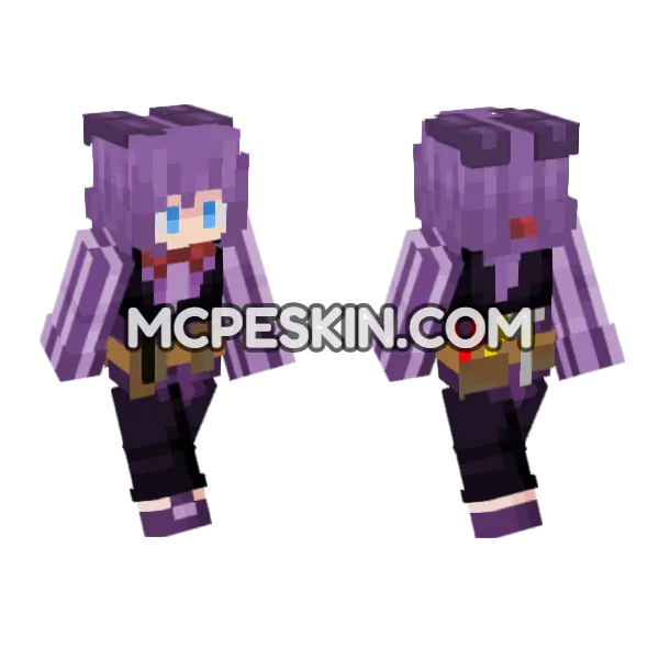 Terminalfault Minecraft Bedrock skin, front and back