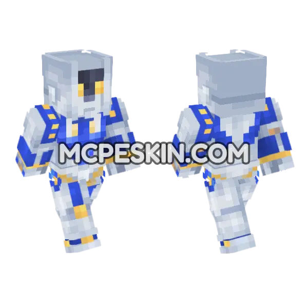 The Hand Skin Minecraft Bedrock skin, front and back