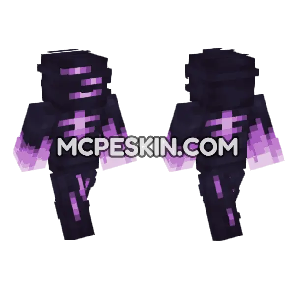 The Prowler Minecraft Bedrock skin, front and back