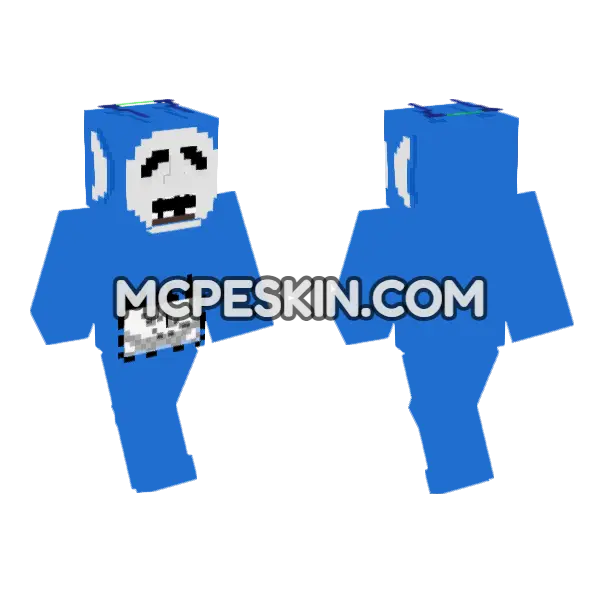 The Stricken PC2 Minecraft Bedrock skin, front and back