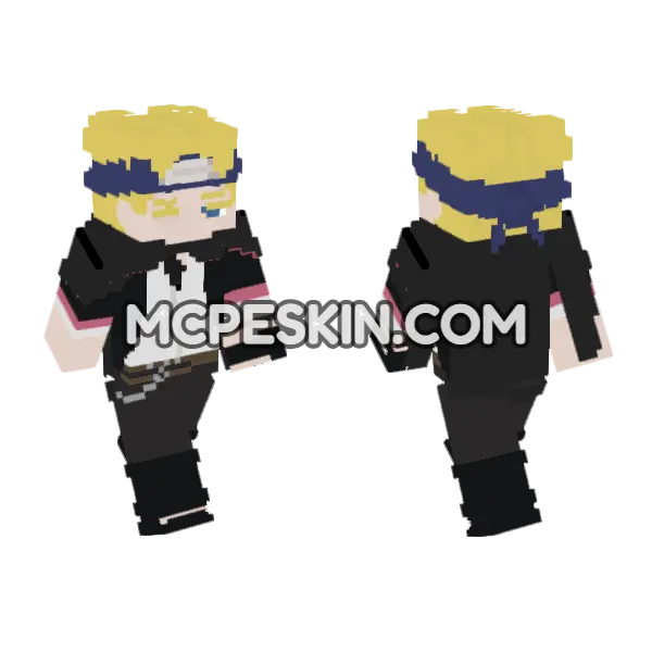 Timeskip Boruto Two Blue Vortex, front and back