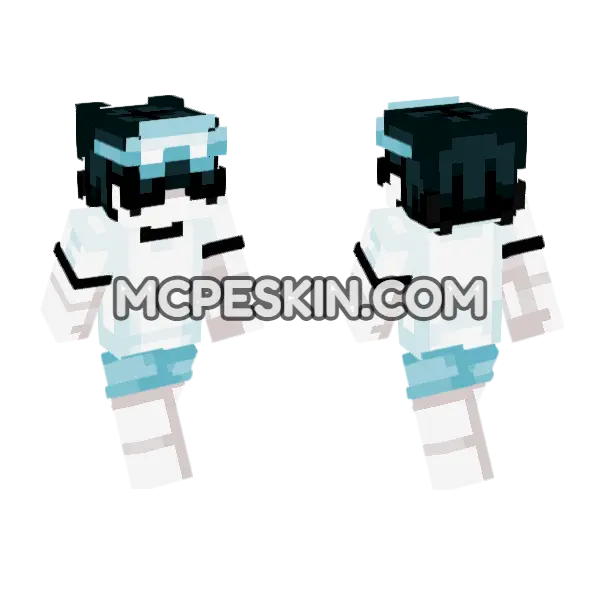 Timmy Skin Minecraft Bedrock skin, front and back