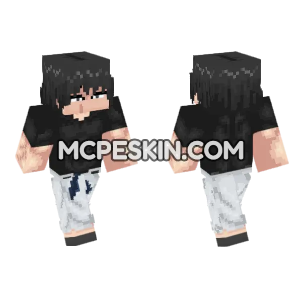 Toji Fushiguro, front and back