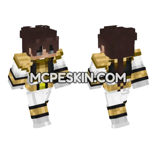 Tommy Minecraft Bedrock skin, front and back