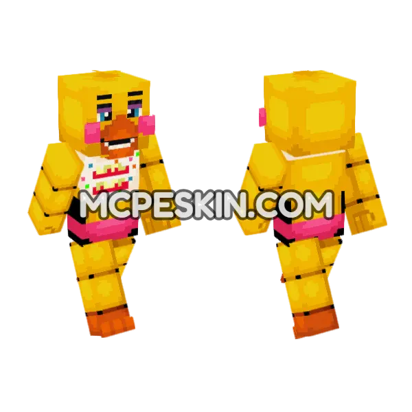 Toy Chica, front and back