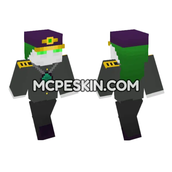Tracy Craftsky Minecraft Bedrock skin, front and back