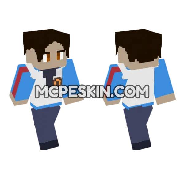 Trainer Okita Umamusume, front and back