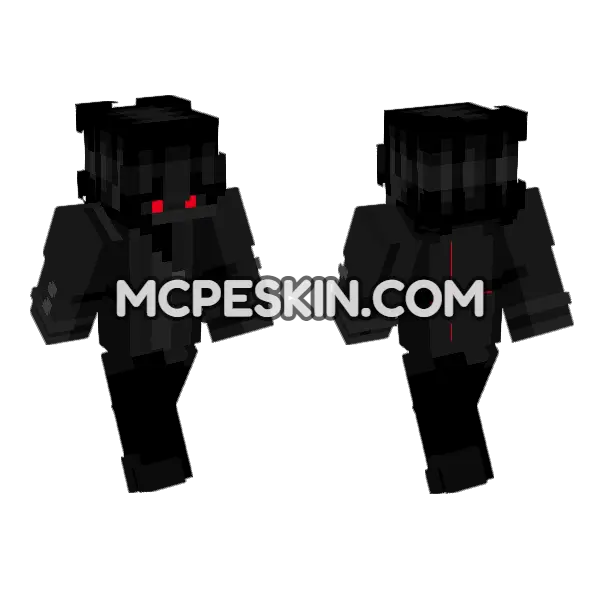 Trust Her Skin Minecraft Bedrock skin, front and back