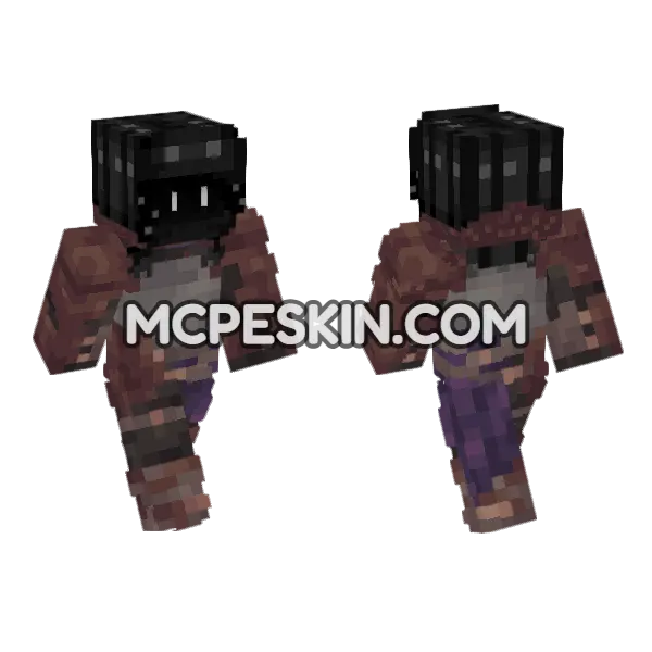 Ultio 10 Thanks User Minecraft Bedrock skin, front and back